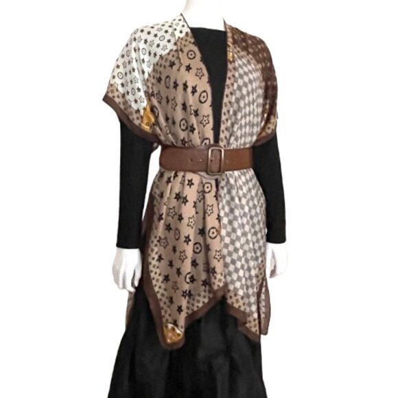 NWOT Vince Comuto WIDE Leather ELASTIC Boho BELT - Picture 2 of 14